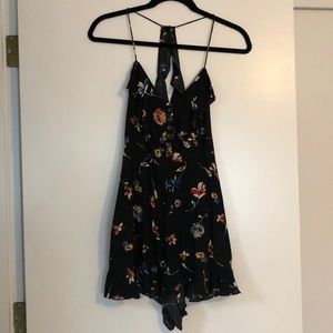The cutest little floral romper